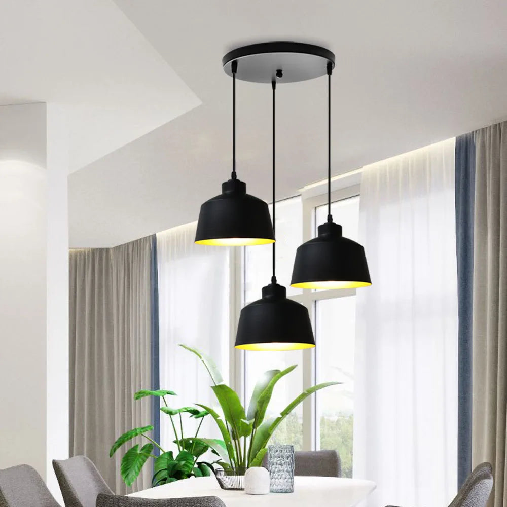 Afralia™ Nordic Loft Pendant Lights for Dining Room Kitchen Island E27