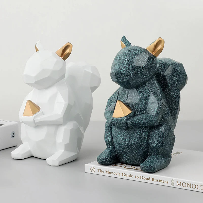 Afralia™ Squirrel Coin Box | Cute Animal Money Bank for Children | Student Gift Toy