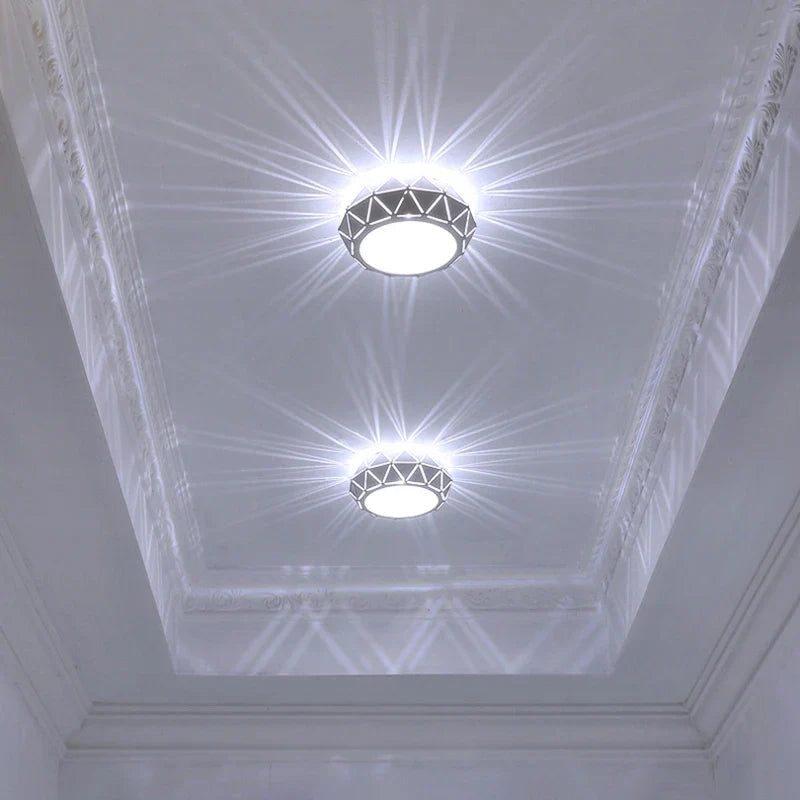 Afralia™ LED Ceiling Light: Simplicity 5W 12W Dimmable Cylinder Lamp for Aisle Corridor