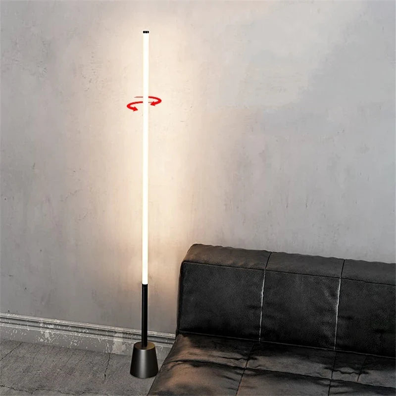 Afralia™ Minimalist 360° Bright Floor Lamp for Living Room Bedroom