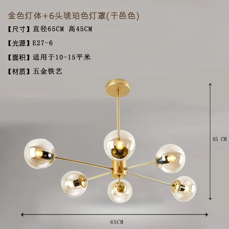 Afralia™ Modern Vintage Suspension Chandelier for Living Room Stair Lamp Industrial Lighting Fixtures