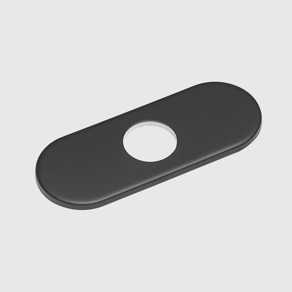 Afralia™ 6-inch Bathroom Sink Deck Plate for Unused Mounting Escutcheon
