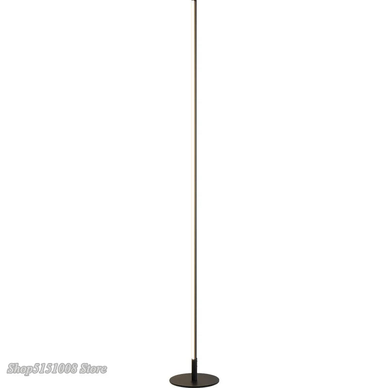 Afralia™ Nordic Minimalist LED Floor Lamp Living Room Aluminum Creative Wall Hanging Decor Luminaria