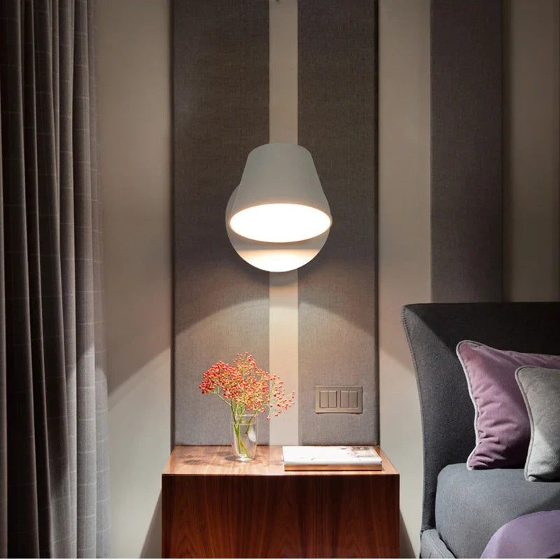 Afralia™ LED Wall Lamp for Bedroom Bathroom Living Room Decor