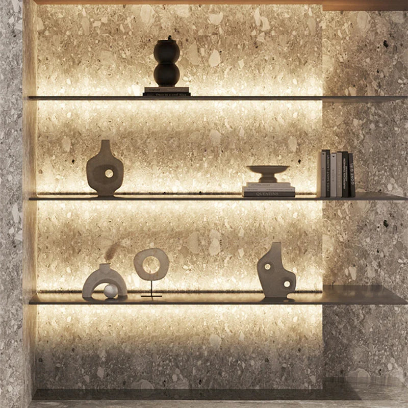 Afralia™ LED Cabinet Layer Lamp: Ultra-Thin Aluminum Profiles, Up Down Backlight, 18mm Board.