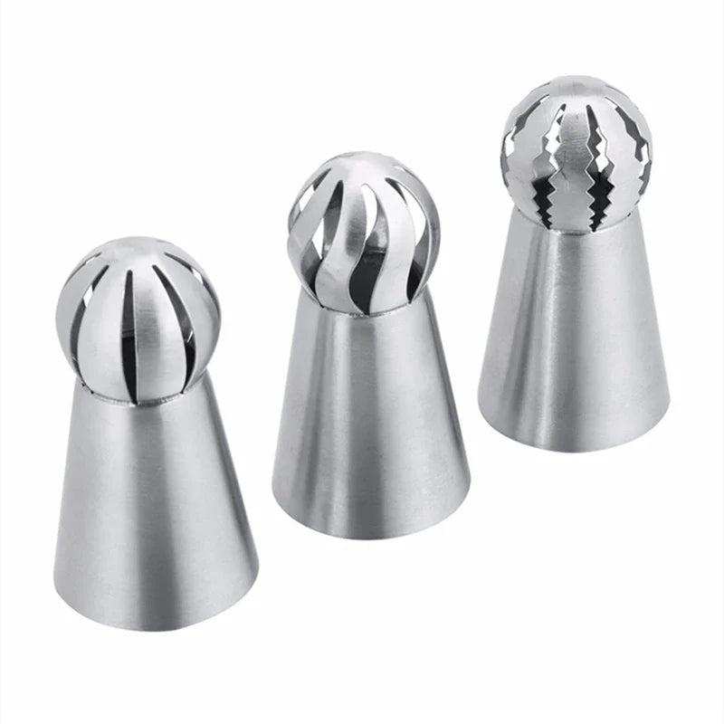 Afralia™ Russian Torch Cupcake Nozzle Setcake Pastry Accessories