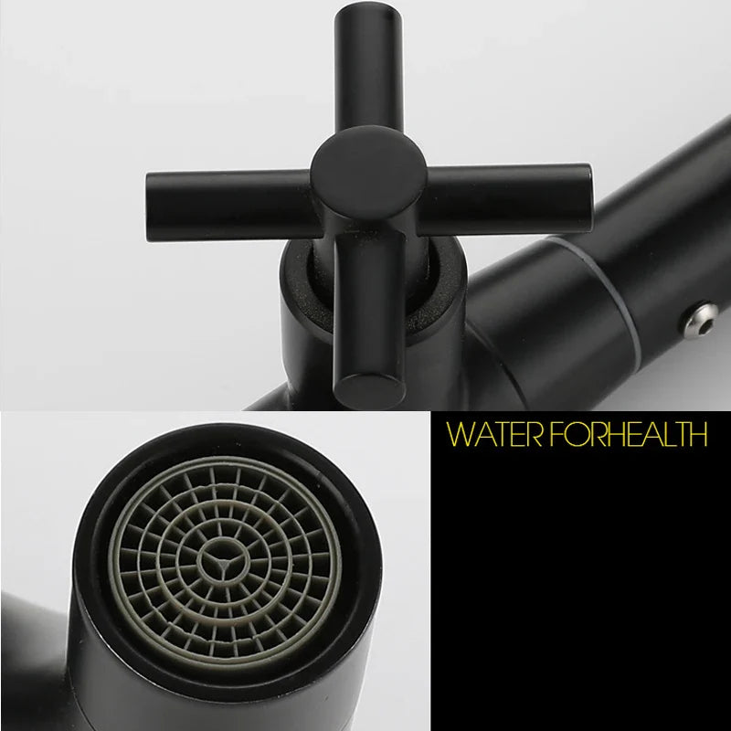 Afralia™ Wall Mount Basin Faucet Single Cold Water Outdoor Garden Spout
