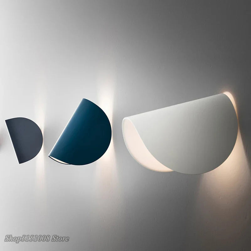 Afralia™ Rotating LED Wall Lamp: Modern Nordic Style for Bedroom, Living Room Decor