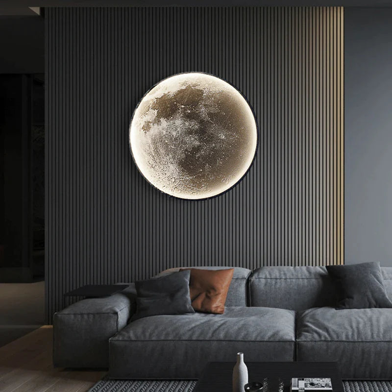 Afralia™ Moonlight LED Wall Lamp for Indoor Decor and Lighting in Bedroom, Living Room, Hallway