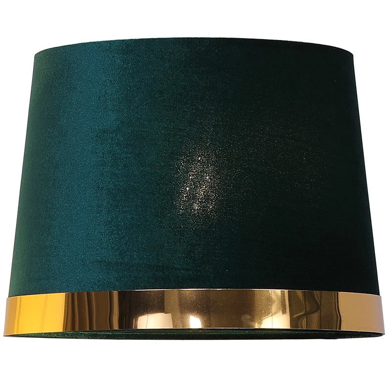 Afralia™ Golden Edge Large Cloth Lampshade Cover for Bedroom Bedside Floor Lamp