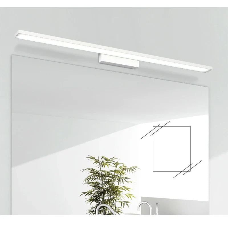 Afralia™ LED Mirror Light Wall Lamp - Modern Indoor Lighting Fixture