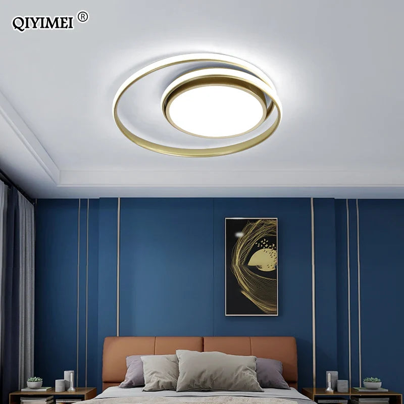 Afralia™ LED Ceiling Light for Living Bedroom Study Room, Modern Surface Mounted Lamp