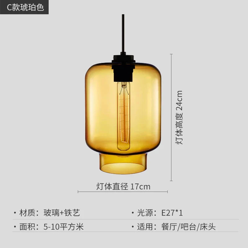 Afralia™ Geometric Glass Pendant Light Collection: Modern Crystalline Pendant Series