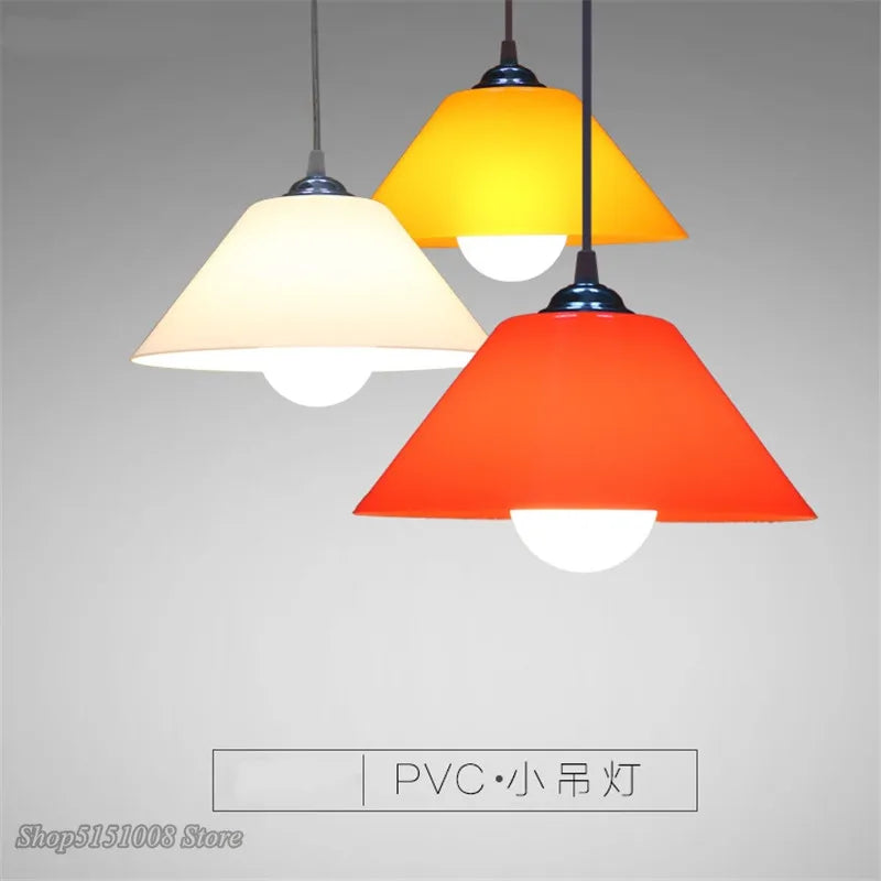 Afralia™ Modern Plastic Pendant Light for Kitchen Dinning Room Bedroom Decor