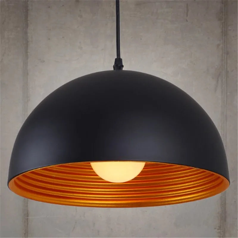 Afralia™ Vintage Pendant Lamp: Industrial Retro Hanging Light for Home Dining Kitchen