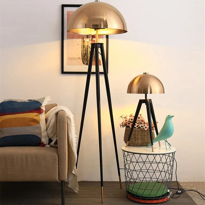 Afralia™ Coyote Tripod Floor Lamp: Modern Stylish Standing Light for Home Decor