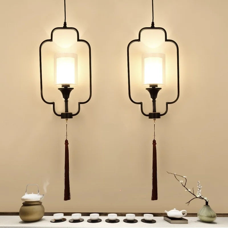 Afralia™ Tassel LED Pendant Light: Modern Chic Lighting for Home, Restaurant, Bar, Teahouse.