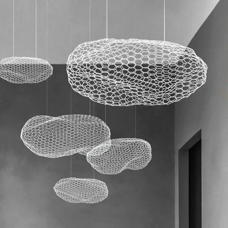 Afralia™ Cloud Light: Nordic Designer Pendant Lamp for Bedroom, Hotel, Restaurant, Bar