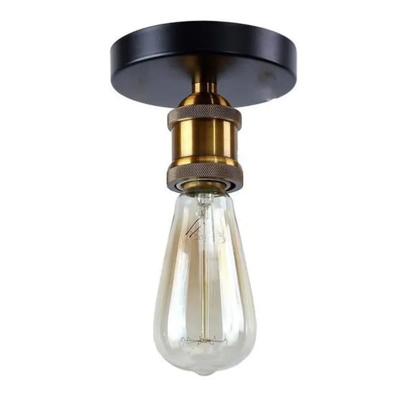 Afralia™ Vintage Industrial Ceiling Light - Country Style Retro Loft Home Living Room Lighting