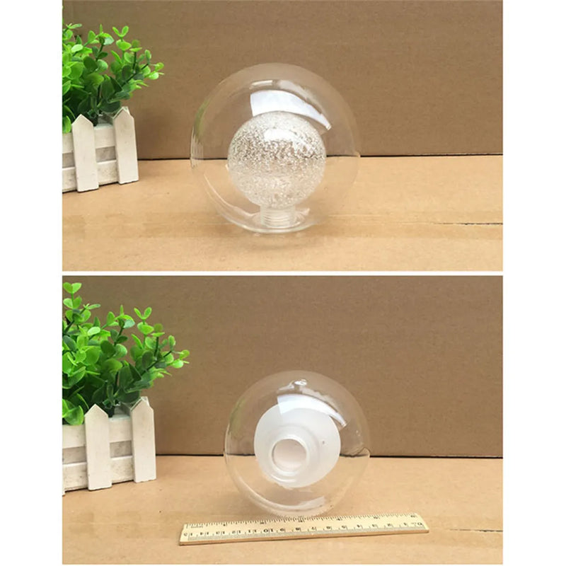 Afralia™ Glass Shade Cover Replacement with 2cm Fitter Opening for Globe D8cm-D25cm Sizes