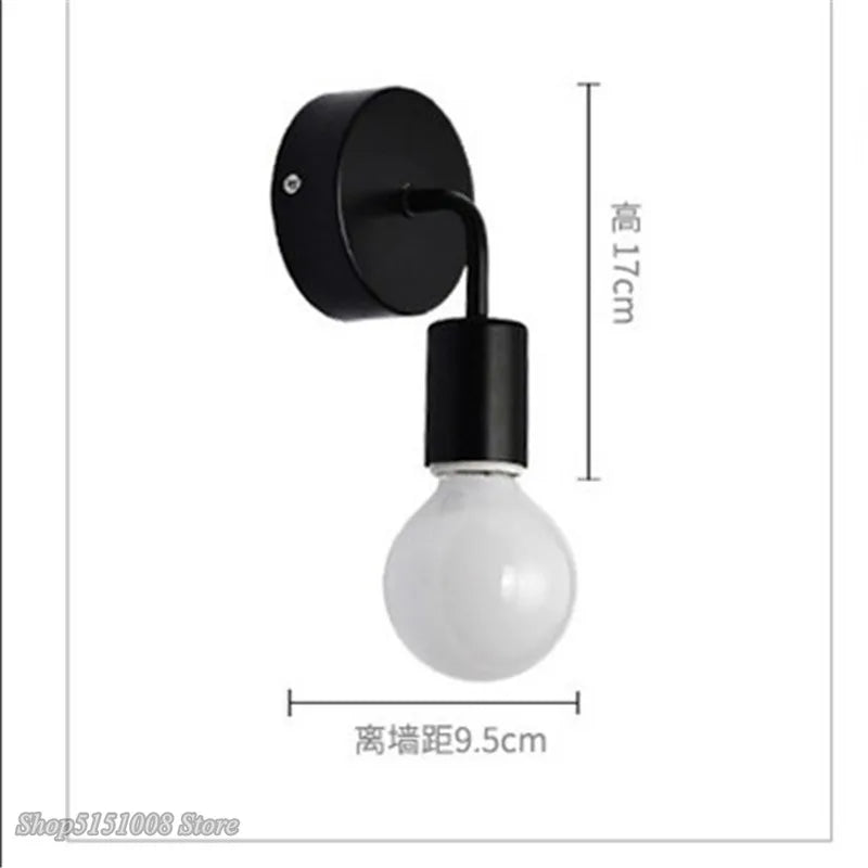 Afralia™ Nordic Modern LED Wall Sconce for Home Decor Lighting