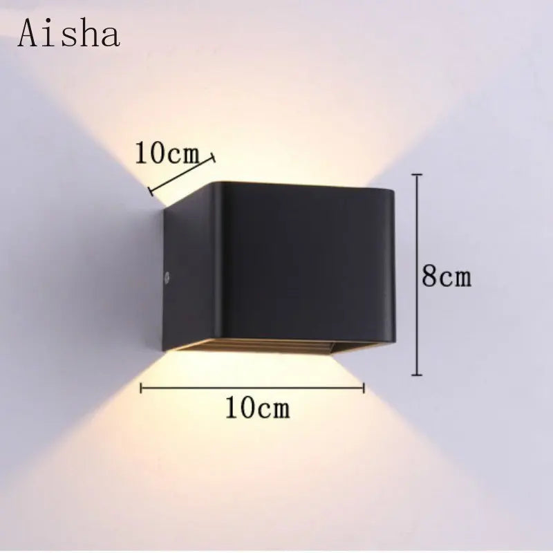 Afralia™ Modern LED Wall Lamp for Stylish Interior Lighting