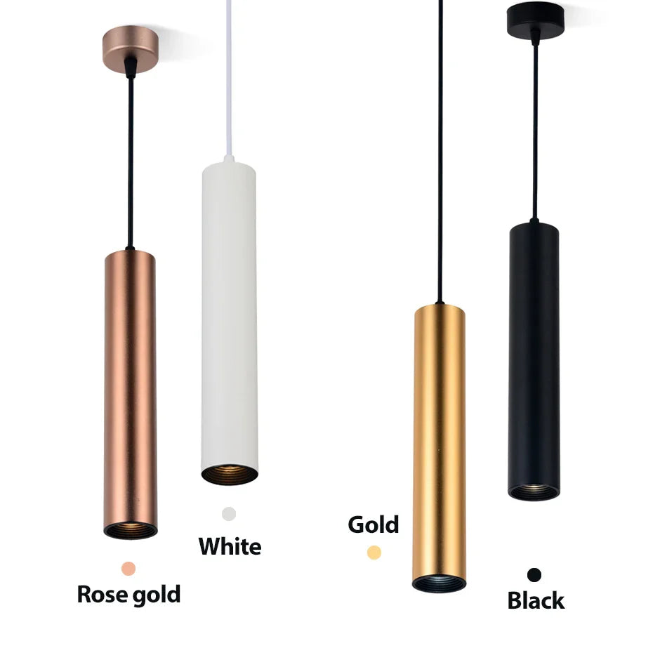 Afralia™ LED Tube Pendant Light 5W - Kitchen Dining Shop Decor Fixture