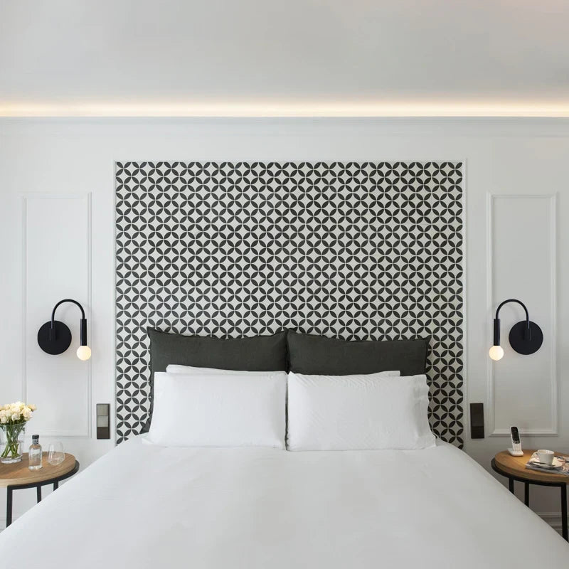 Afralia™ Nordic LED Indoor Wall Lamps for Living Room Bedroom, E27 5W LED Decoration Lighting