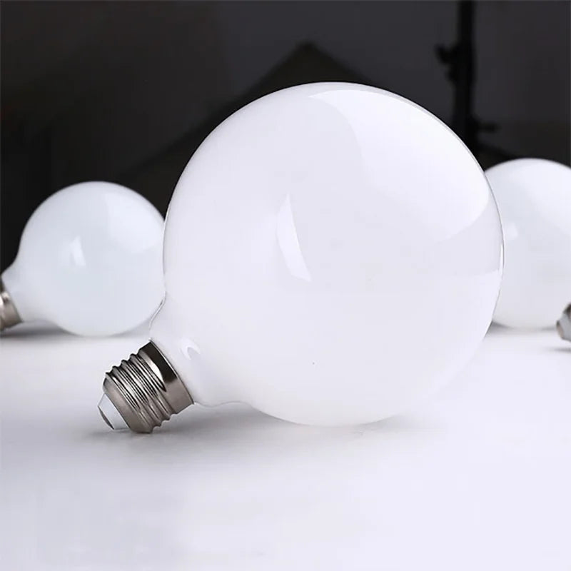 Afralia™ Vintage LED Bulbs E27 G80 G95 G125 Retro Filament Light Glass Antique Lamp