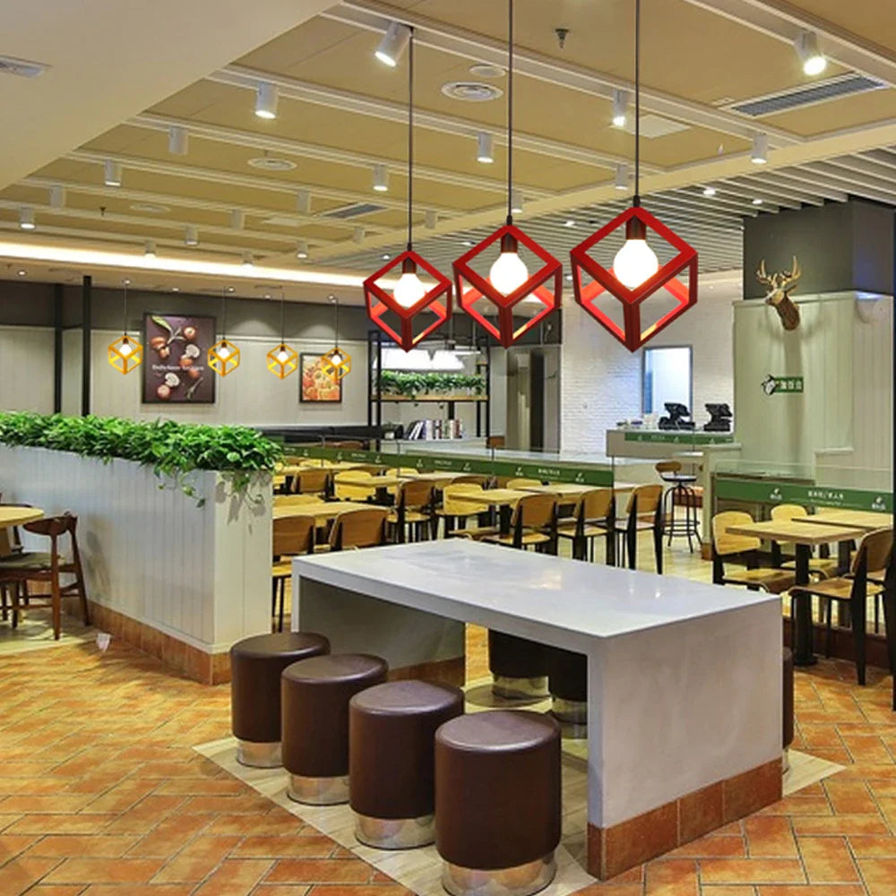 Afralia™ Geometric LED 3-Light Pendant for Indoor Lighting & Decor