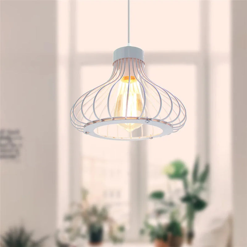 Afralia™ Dome Shade Loft Pendant Light Vintage Industrial Hanging Lamp