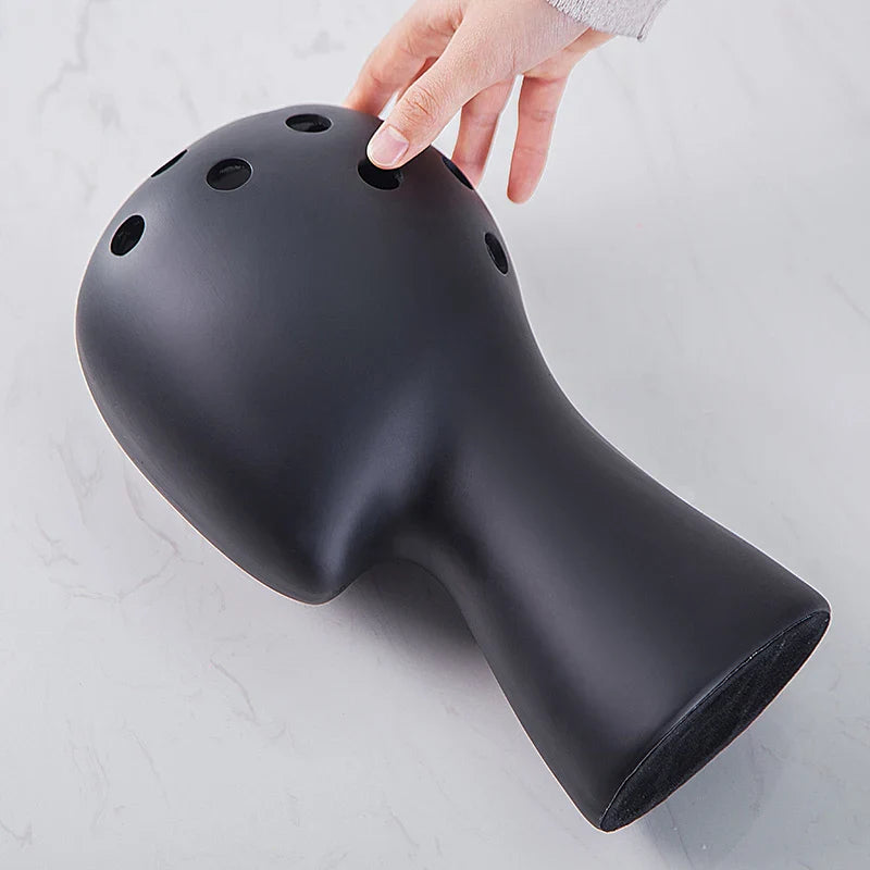 Afralia™ Human Head Ceramic Vase for Nordic Style Flower Arrangement