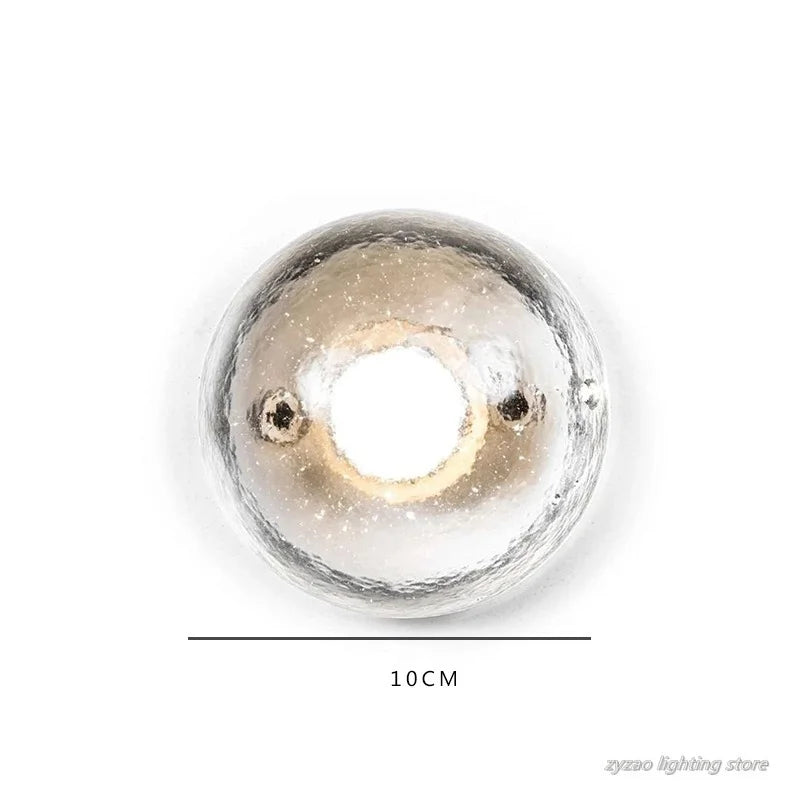 Afralia™ Crystal LED Wall Lamps for Modern Minimalist Home Decor