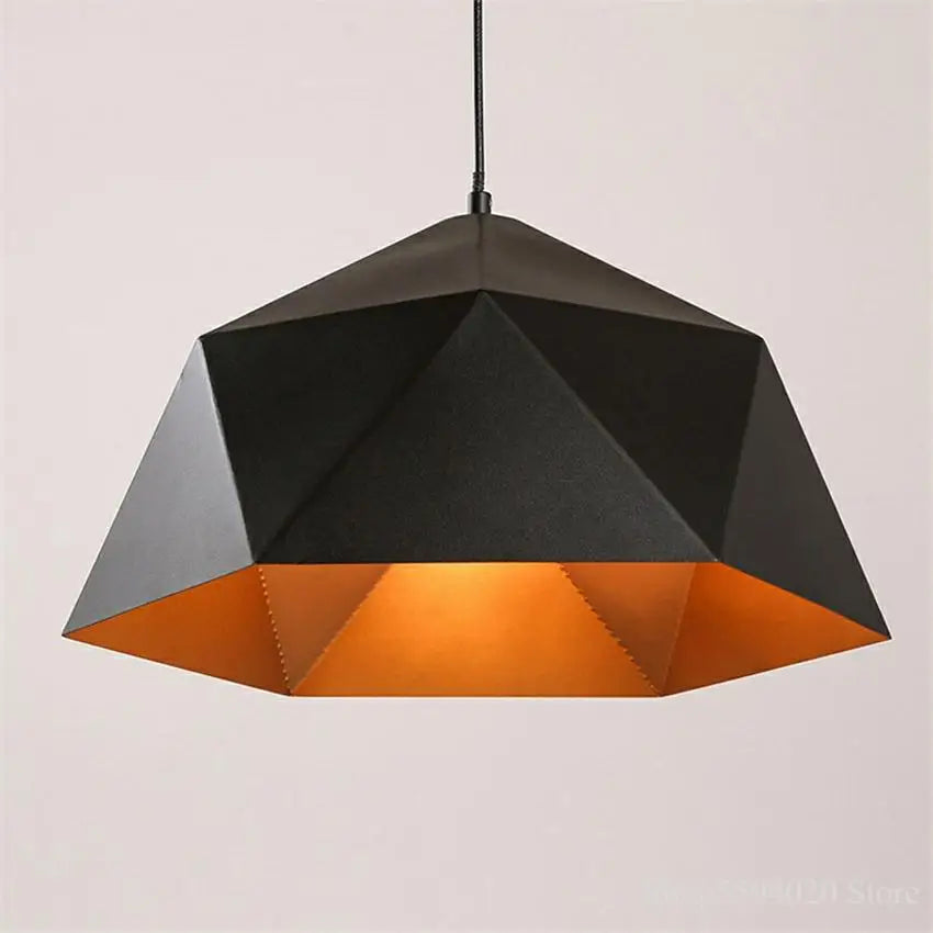Afralia™ Industrial Loft Pendant Light | Modern Iron Hanging Lamp for Kitchen | E27 Fixture