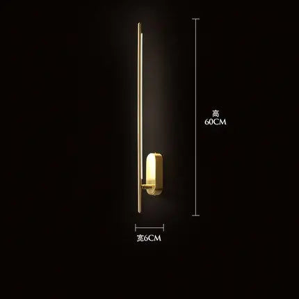 Afralia™ Nordic Minimalist Wall Lamp - LED Living Room Bedroom Decor