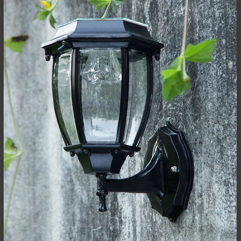 Solar Wall Light LED Outdoor Afralia™ Courtyard Sconces Waterproof IP55 Garden Decor Fence