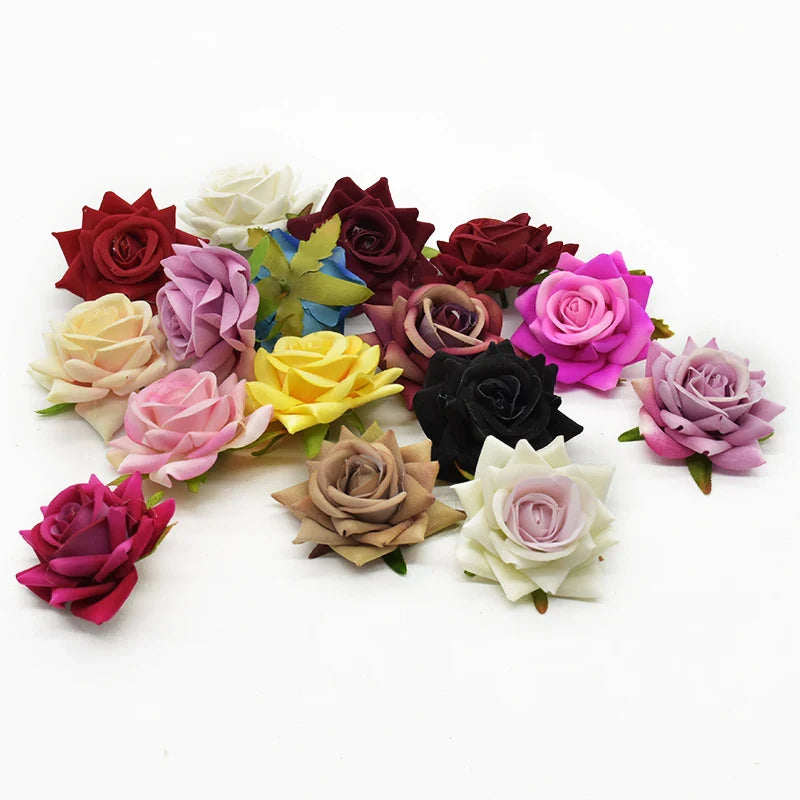 Afralia™ Silk Roses: Artificial Flowers Wedding Decor DIY Gifts Festival Supplies