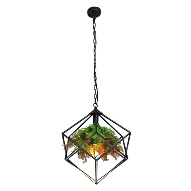 Afralia™ Vintage Diamond Chandelier: Living Room Bar Restaurant Lighting Fixture