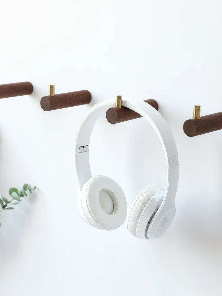 Afralia™ Seamless Wood Wall Hook Hangers for Clothes & Keys – Strong & Stylish Organizer