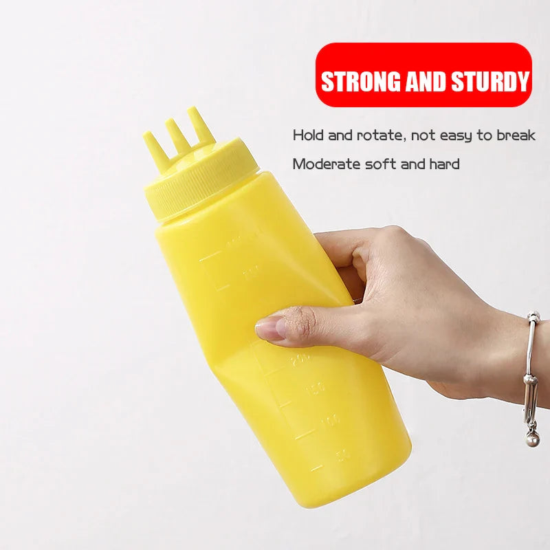 Afralia™ Condiment Squeeze Bottle Set for Sauces & Oils