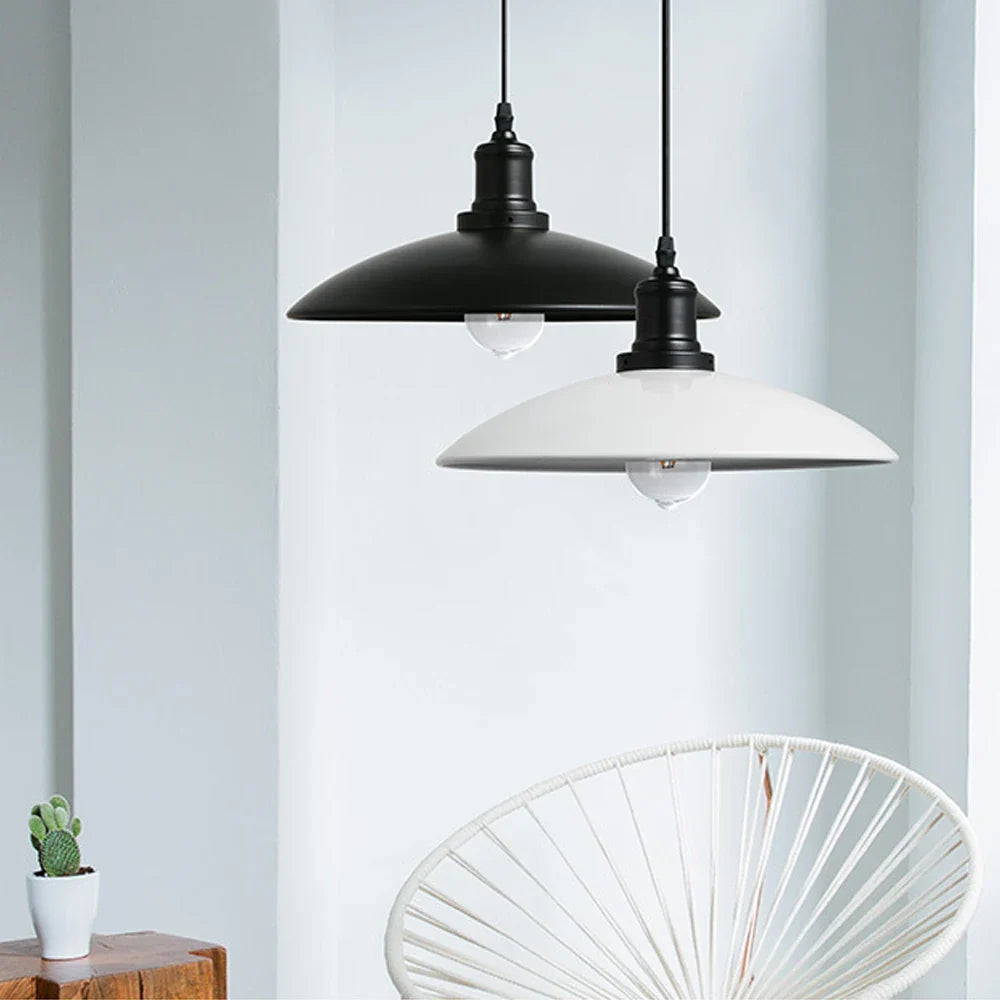 Afralia™ Metal Vintage Loft Pendant Light for Kitchen Island Living Room