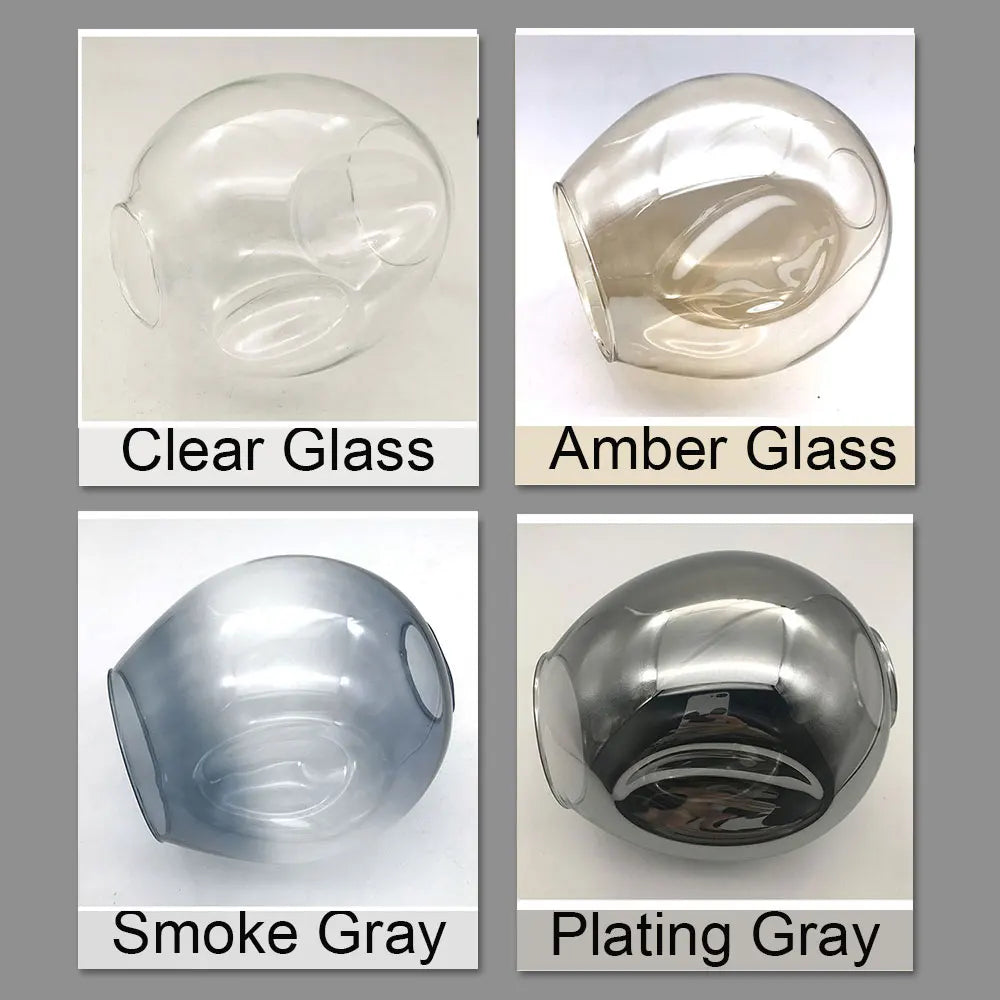 Afralia™ Modern Nordic Glass Chandelier for Home Decoration