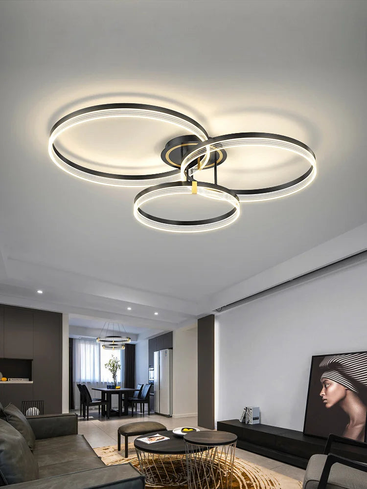 Afralia™ Nordic Light Luxury Foyer Ceiling Lamp - Modern, Simple, Elegant Lighting