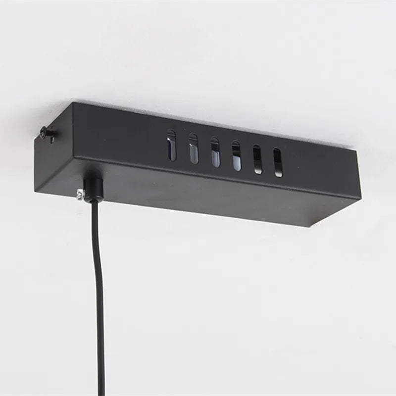 Afralia™ Modern Long Chandelier for Foyer Study Living Bed Room Kitchen Hall Minimalist Rustic Light
