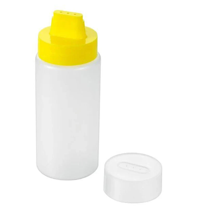 Afralia™ Squeeze Sauce Bottle for Cream Oil Ketchup Cake Decoration, 4 Holes Bottle