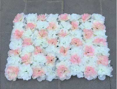 Afralia™ Silk Rose Fake Flower Wall Wedding Decoration Romantic Home Decor