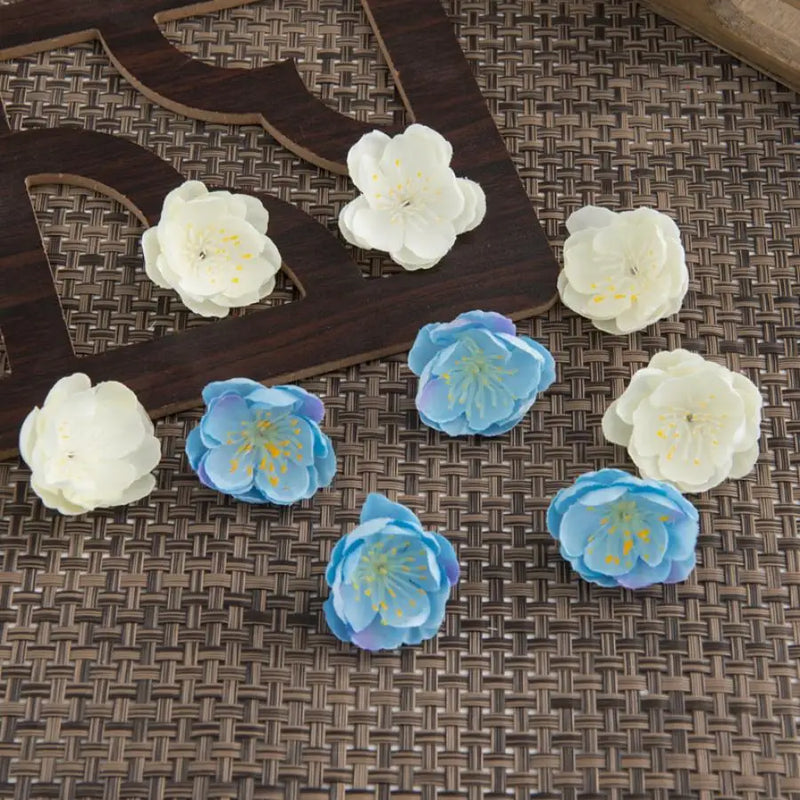 Silk Cherry Blossoms Crafted for Afralia™ Home Decor and DIY Projects