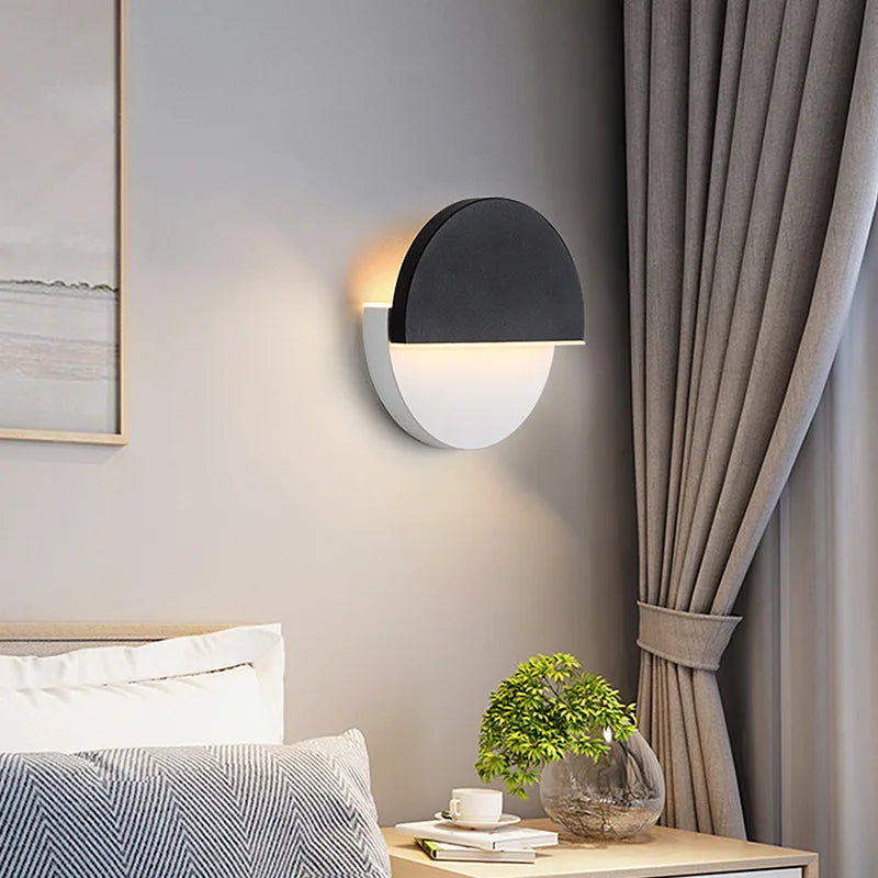 Afralia™ Adjustable Wall Lamp for Modern Living, LED Bedroom Reading Light