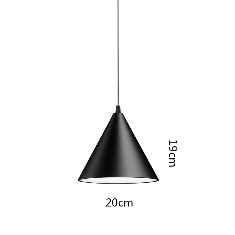 Afralia™ Geometric Pendant Light Long Wire Design for Living Room Decoration