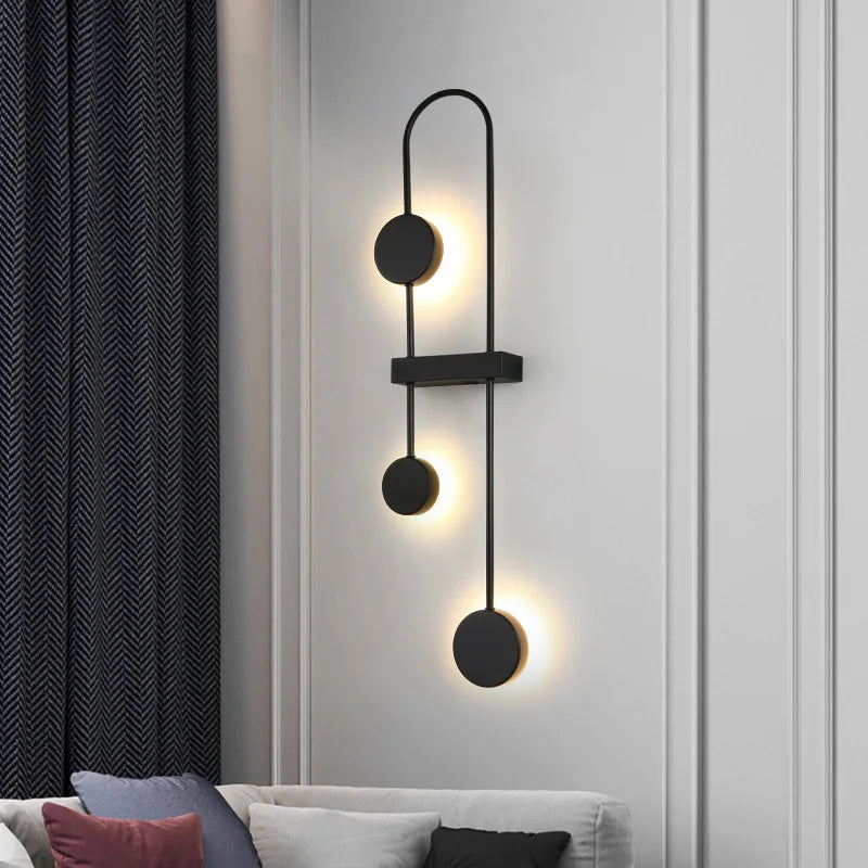 Afralia™ LED Wall Light: Modern Nordic Bedroom Lamp for Living Room, Bedside, Aisle, or Hotel